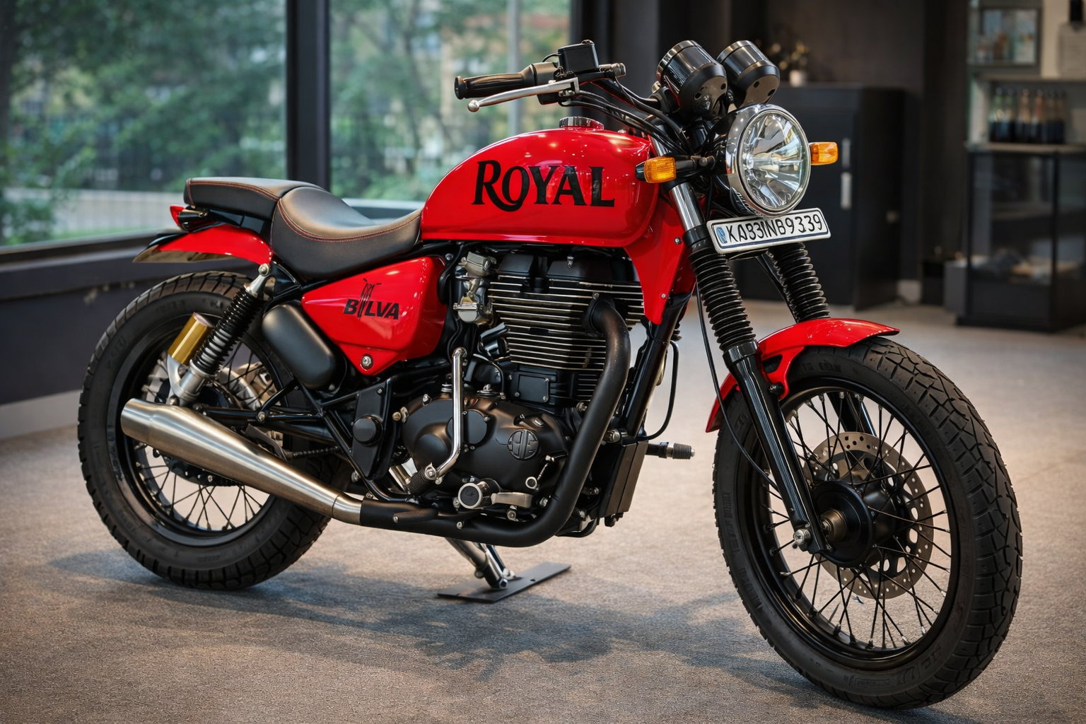 Red Thunderbird Classic 350cc